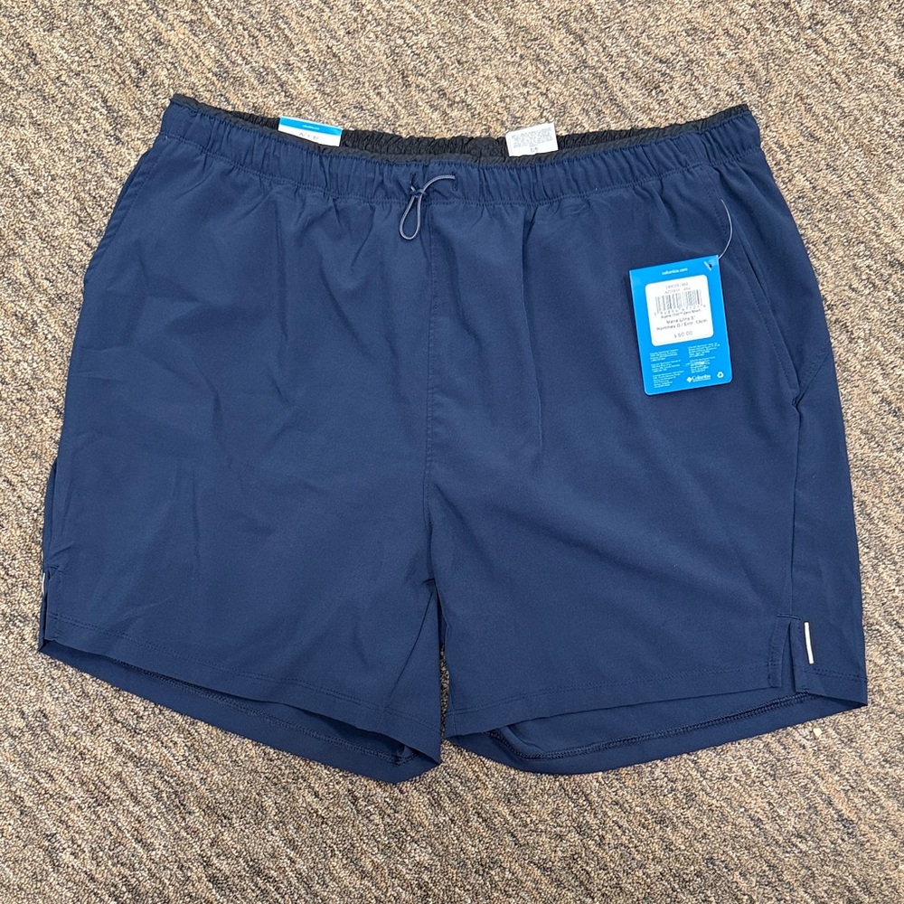 Columbia Men's Alpine Chill Zero Short, Collegiate Navy, Large 5’’